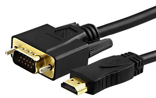 Разновидности кабеля VGA-HDMI