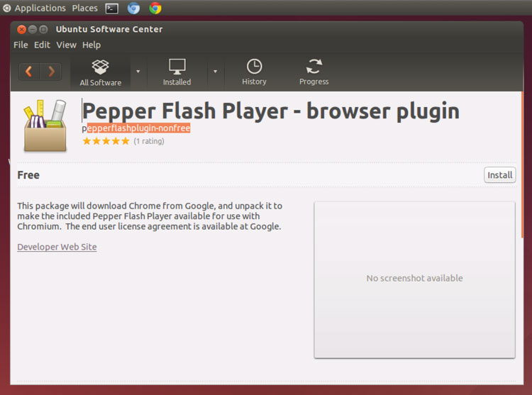 Pepper Flash Player