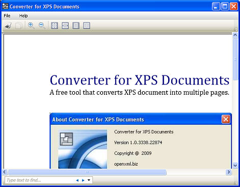 Microsoft Xps Converter