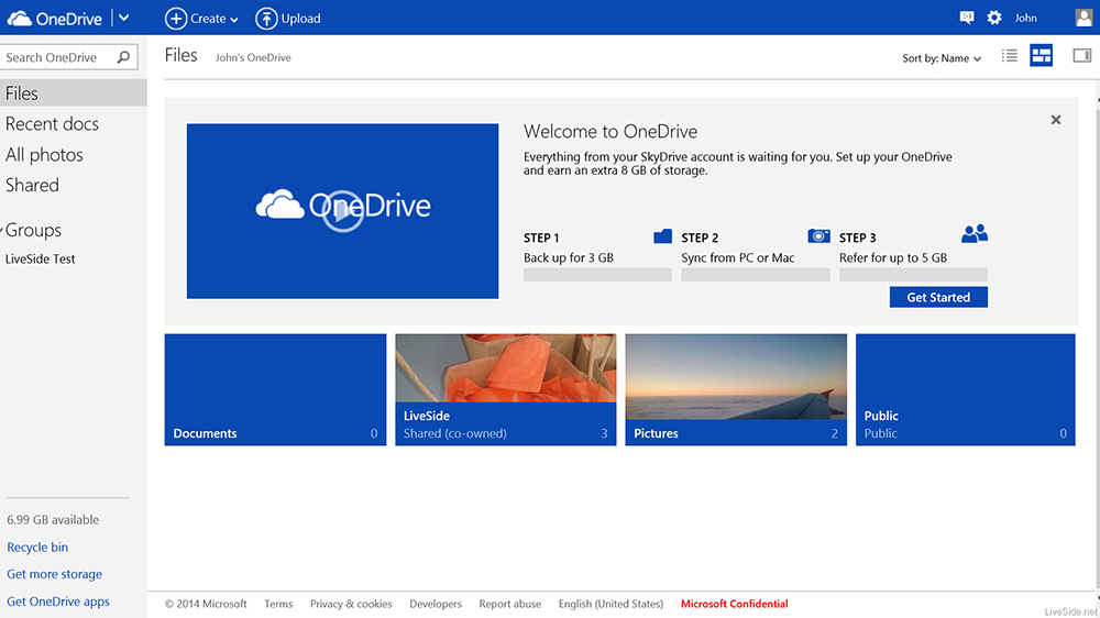 OneDrive в Windows