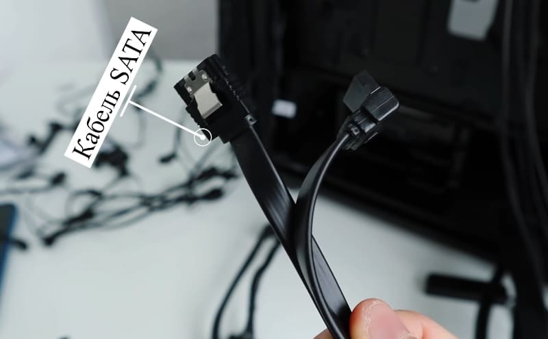 Проверка кабеля SATA для винчестера