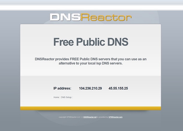 Публичные DNS сервера