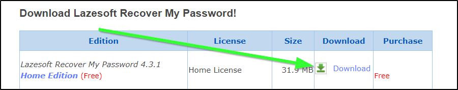 Скачивание Lazesoft Recover My Password