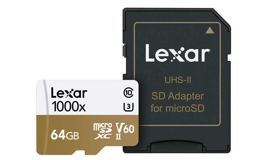 1000x 64 Gb от Lexar