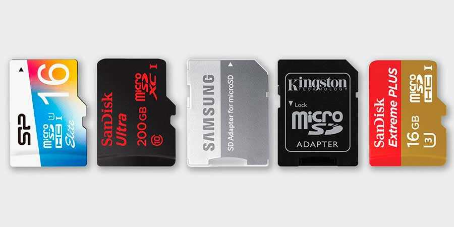 Карты MicroSD