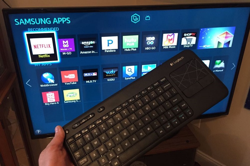 Беспроводная клавиатура для Smart TV