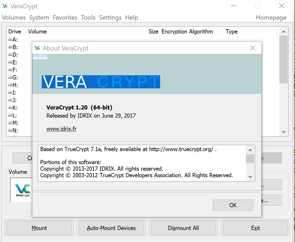 Программа Vera Crypt