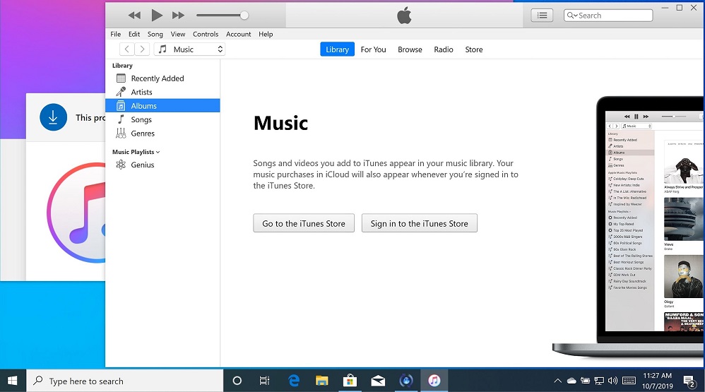 iTunes на Windows