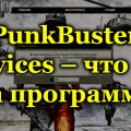 PunkBuster services – что это за программа