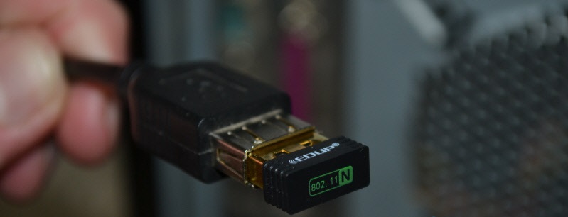 Подключение через USB-удлинитель