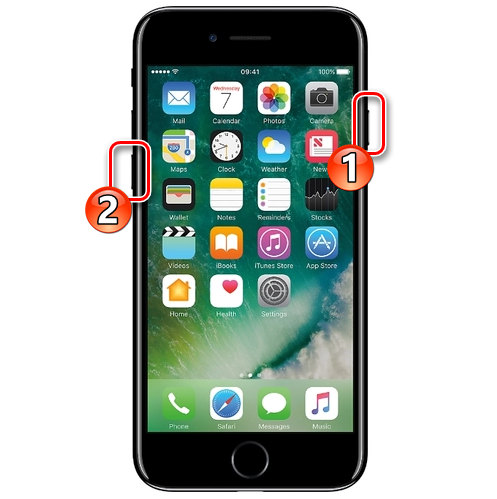 Принудительная перезагрузка iPhone 7 и iPhone 7 Plus