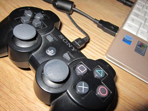 Соединённый геймпад PS3 и компьютер