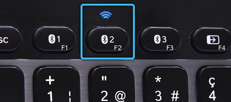 Кнопка включения Bluetooth
