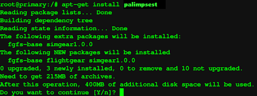 Команда Linux "sudo apt-get install palimpsest"