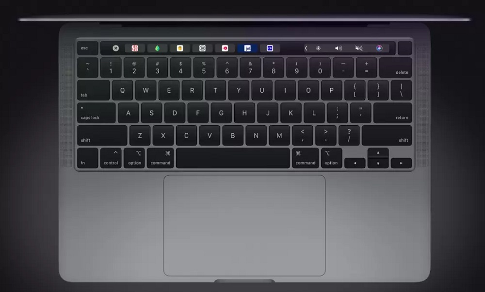 Touch Bar на MacBook Pro 13