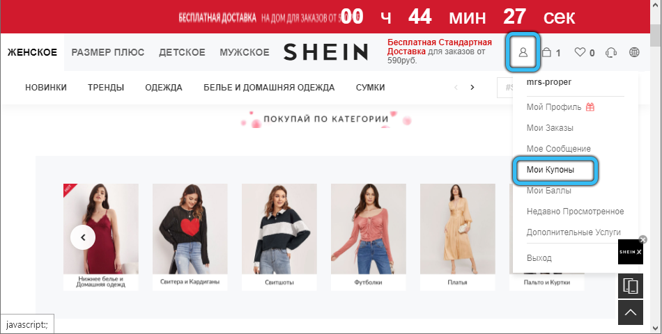 Шеин Интернет Магазин Одежды