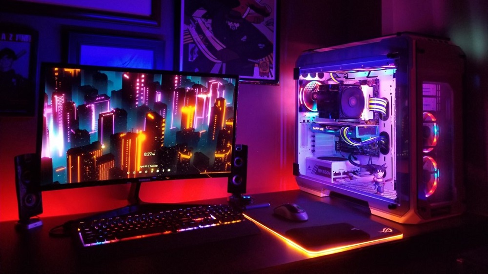 Компьютер с RGB-подсветкой
