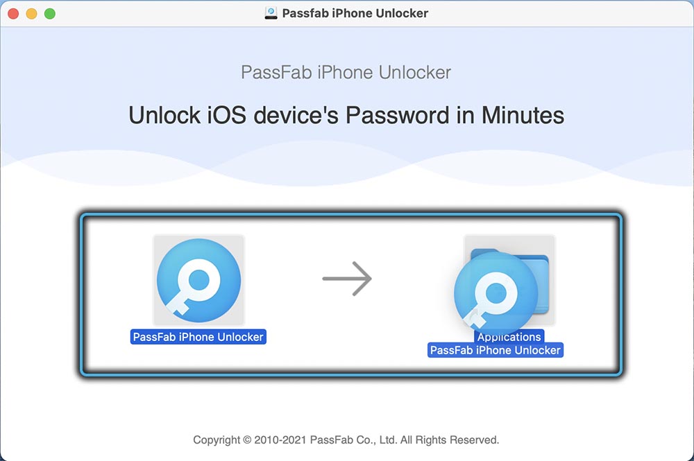 Установка PassFab iPhone Unlocker на ПК