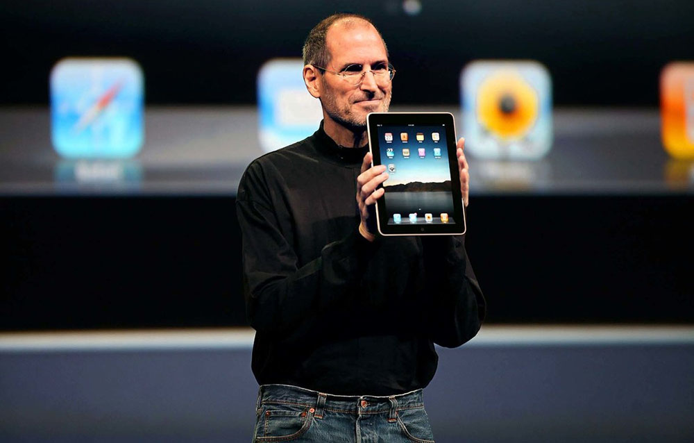 iPad и Стив Джобс