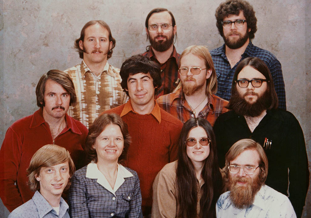 Первые сотрудники Microsoft