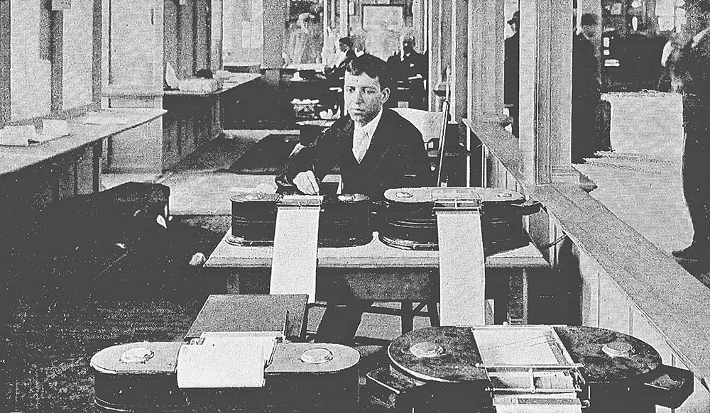 Телегратограф в 1888 году