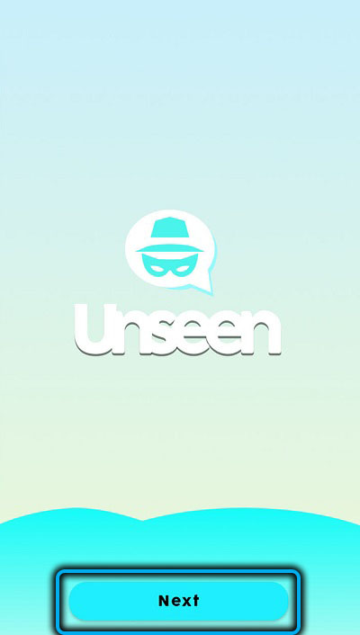 Запуск приложения Unseen