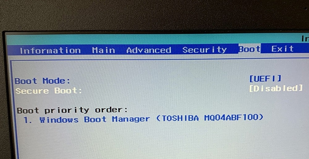 Secure Boot в Windows