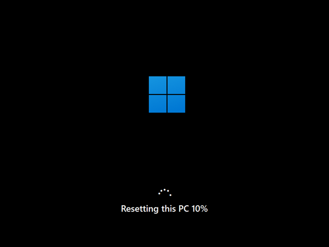Процесс сброса Windows 11 к заводским настройкам