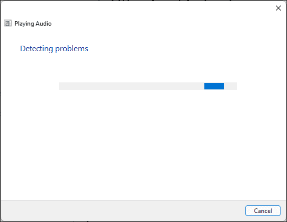 Средство устранения неполадок со звуком в Windows 11
