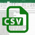 Открытие CSV-файлов