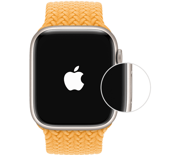 Включение Apple Watch