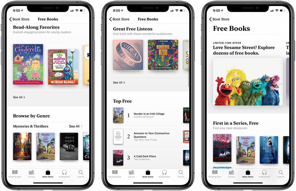 Apple Books для смартфона
