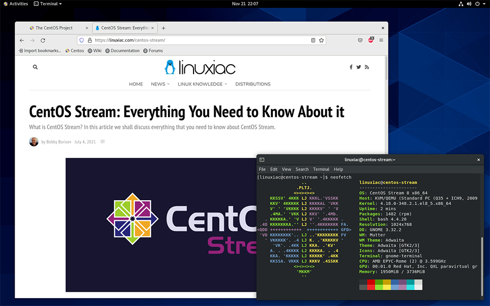 CentOS Stream для Linux