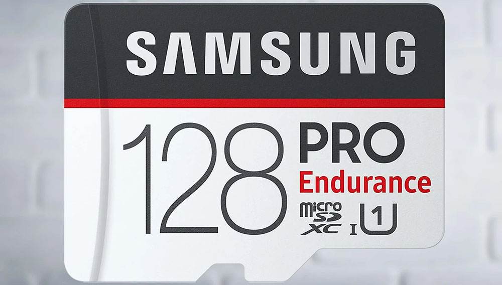 Samsung microSDXC PRO Endurance для видеорегистратора