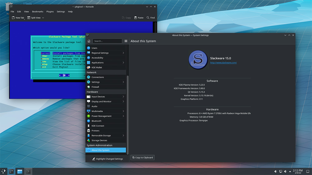 Slackware для Linux